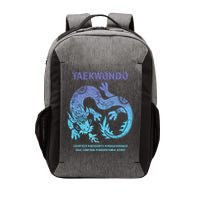 Taekwondo TKD Tae Kwon Do Dragon Art Martial Arts Graphic Vector Backpack
