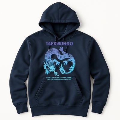 Taekwondo TKD Tae Kwon Do Dragon Art Martial Arts Graphic Hoodie