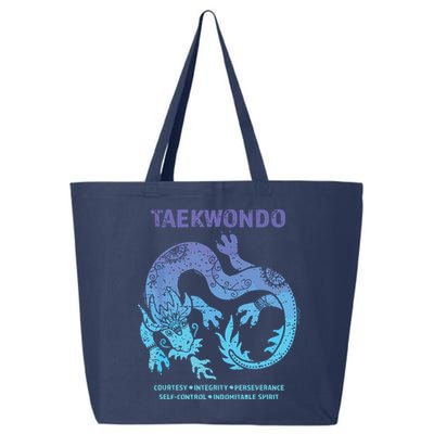 Taekwondo TKD Tae Kwon Do Dragon Art Martial Arts Graphic 25L Jumbo Tote