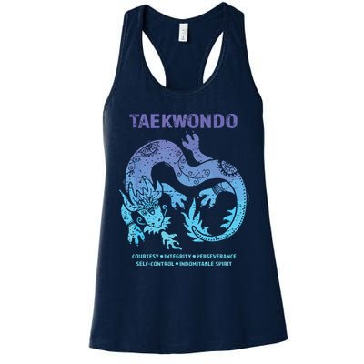 Taekwondo TKD Tae Kwon Do Dragon Art Martial Arts Graphic Womens Tank Top