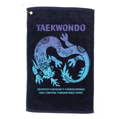 Taekwondo TKD Tae Kwon Do Dragon Art Martial Arts Graphic Golf Towel