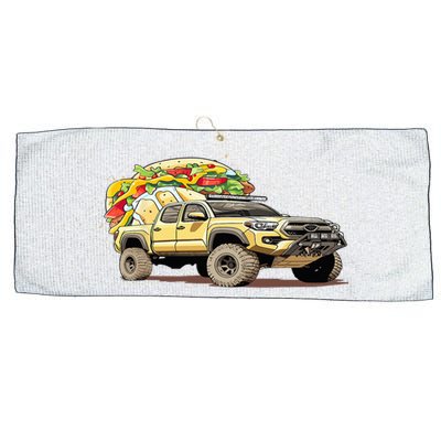 Taco Tacoma Truck TRD Overlanding Overland 4X4 Truck 4WD Large Microfiber Waffle Golf Towel