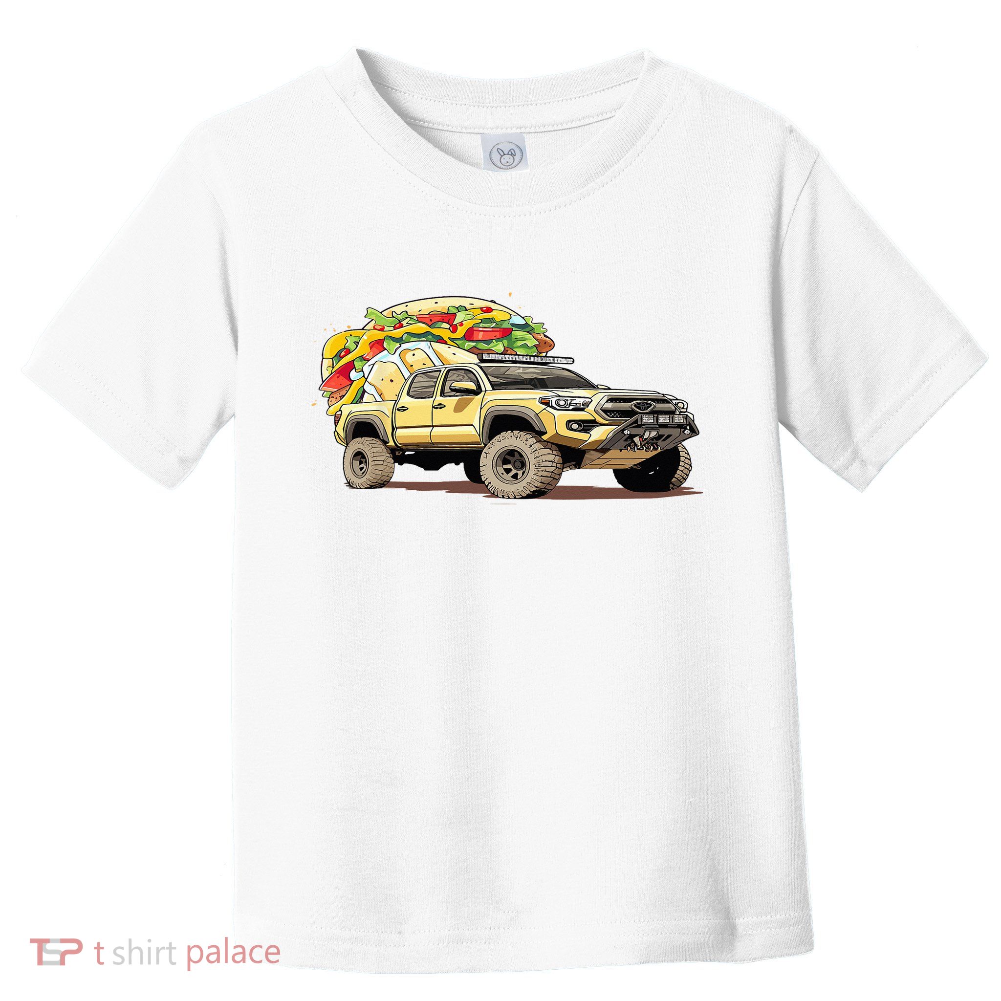 Taco Tacoma Truck TRD Overlanding Overland 4X4 Truck 4WD Toddler T-Shirt