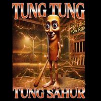 Tung Tung Tung Sahur Funny Brainrot Meme Italian 7-Panel Snapback Hat