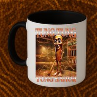 Tung Tung Tung Sahur Funny Brainrot Meme Italian Mug