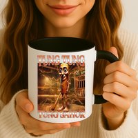 Tung Tung Tung Sahur Funny Brainrot Meme Italian Mug