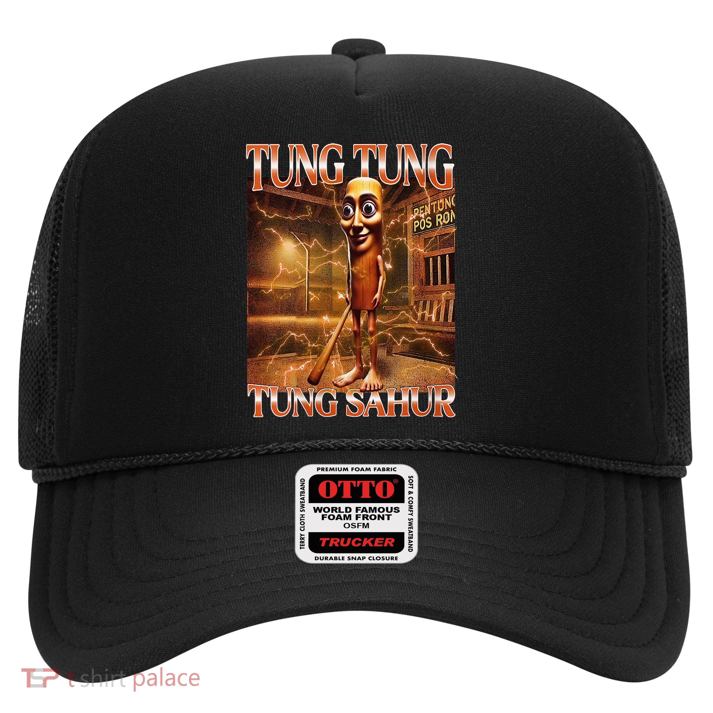 Tung Tung Tung Sahur Funny Brainrot Meme Italian Trucker Hat
