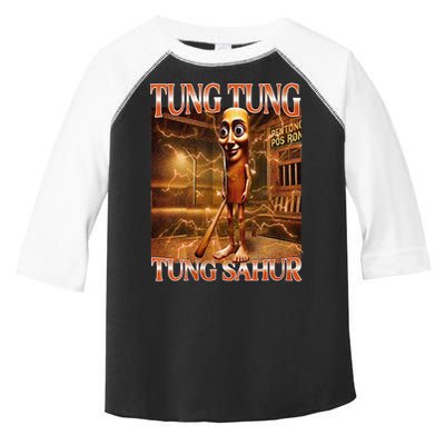 Tung Tung Tung Sahur Funny Brainrot Meme Italian Toddler Fine Jersey T-Shirt