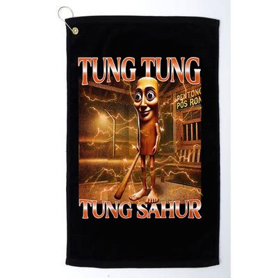 Tung Tung Tung Sahur Funny Brainrot Meme Italian Golf Towel