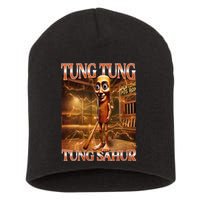 Tung Tung Tung Sahur Funny Brainrot Meme Italian Short Acrylic Beanie
