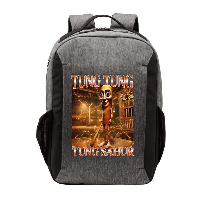 Tung Tung Tung Sahur Funny Brainrot Meme Italian Vector Backpack