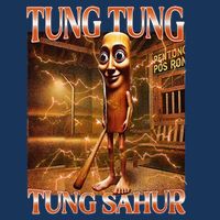 Tung Tung Tung Sahur Funny Brainrot Meme Italian Infant Baby Jersey Bodysuit