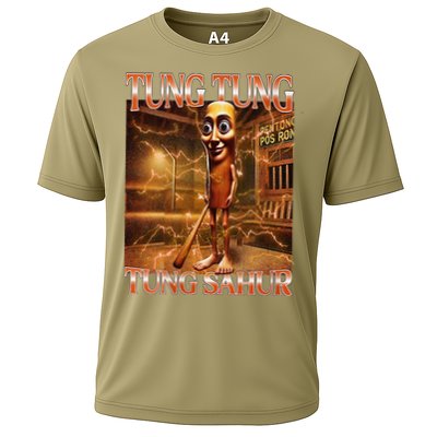 Tung Tung Tung Sahur Funny Brainrot Meme Italian Performance Shirt