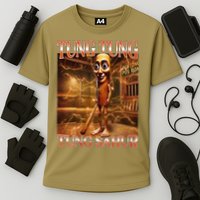 Tung Tung Tung Sahur Funny Brainrot Meme Italian Performance Shirt