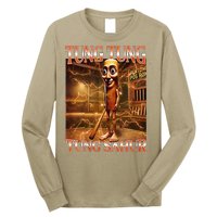 Tung Tung Tung Sahur Funny Brainrot Meme Italian Long Sleeve Shirt