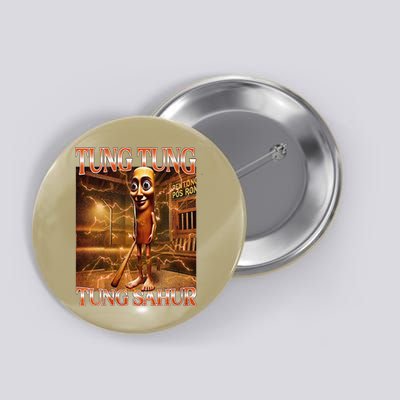 Tung Tung Tung Sahur Funny Brainrot Meme Italian Button