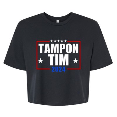 Tampon Tim Bella+Canvas Jersey Crop Tee