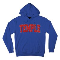 Temple Tx Texas Varsity Style Usa Vintage Sports Great Gift Hoodie