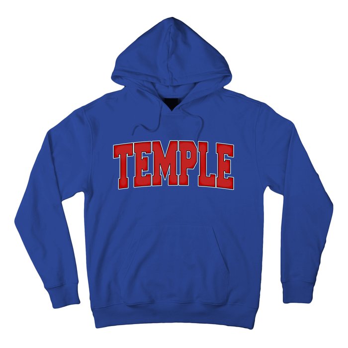 Temple Tx Texas Varsity Style Usa Vintage Sports Great Gift Hoodie