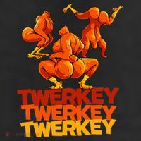 Twerkey Twerking Turkey Funny Thanksgiving Twerk Turkey Cool Comfort Performance Bucket Hat