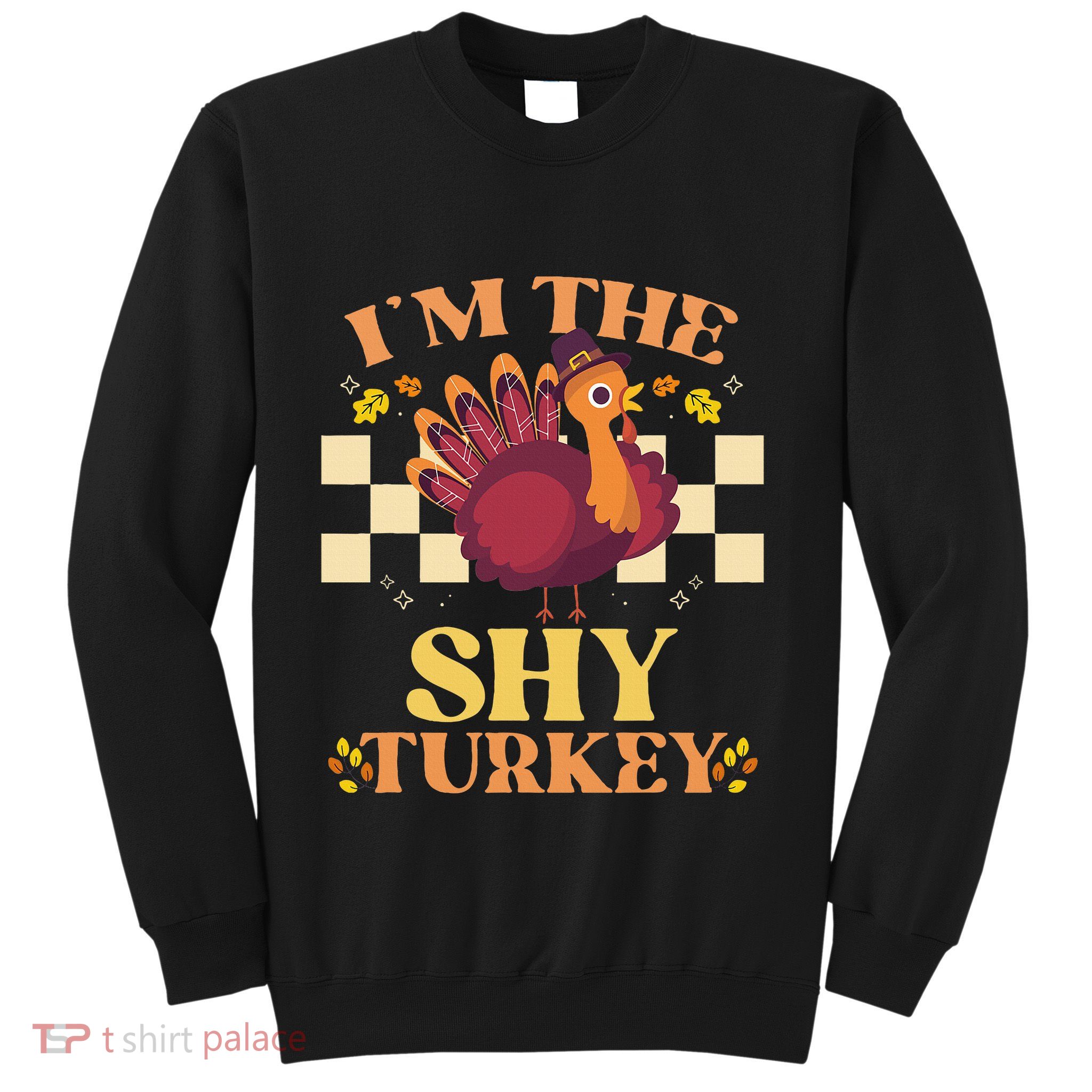 Turkey Trot Thanksgiving Outfit for Family Couples Sweatshirt