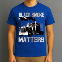 Trucker Tractor Trailer 18 Wheeler Design Gift T-Shirt
