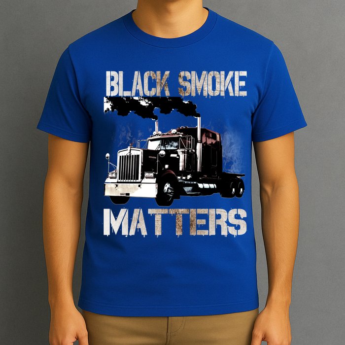 Trucker Tractor Trailer 18 Wheeler Design Gift T-Shirt