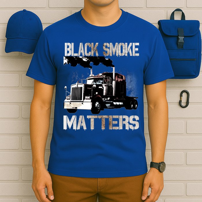 Trucker Tractor Trailer 18 Wheeler Design Gift T-Shirt