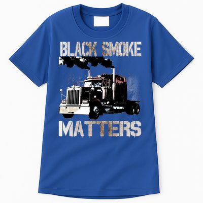 Trucker Tractor Trailer 18 Wheeler Design Gift Tall T-Shirt