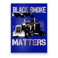 Trucker Tractor Trailer 18 Wheeler Design Gift Poster