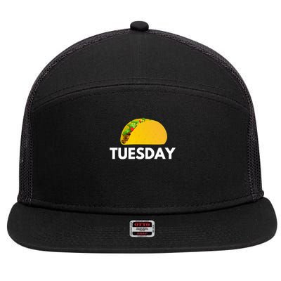 Taco Tuesday 7 Panel Mesh Trucker Snapback Hat