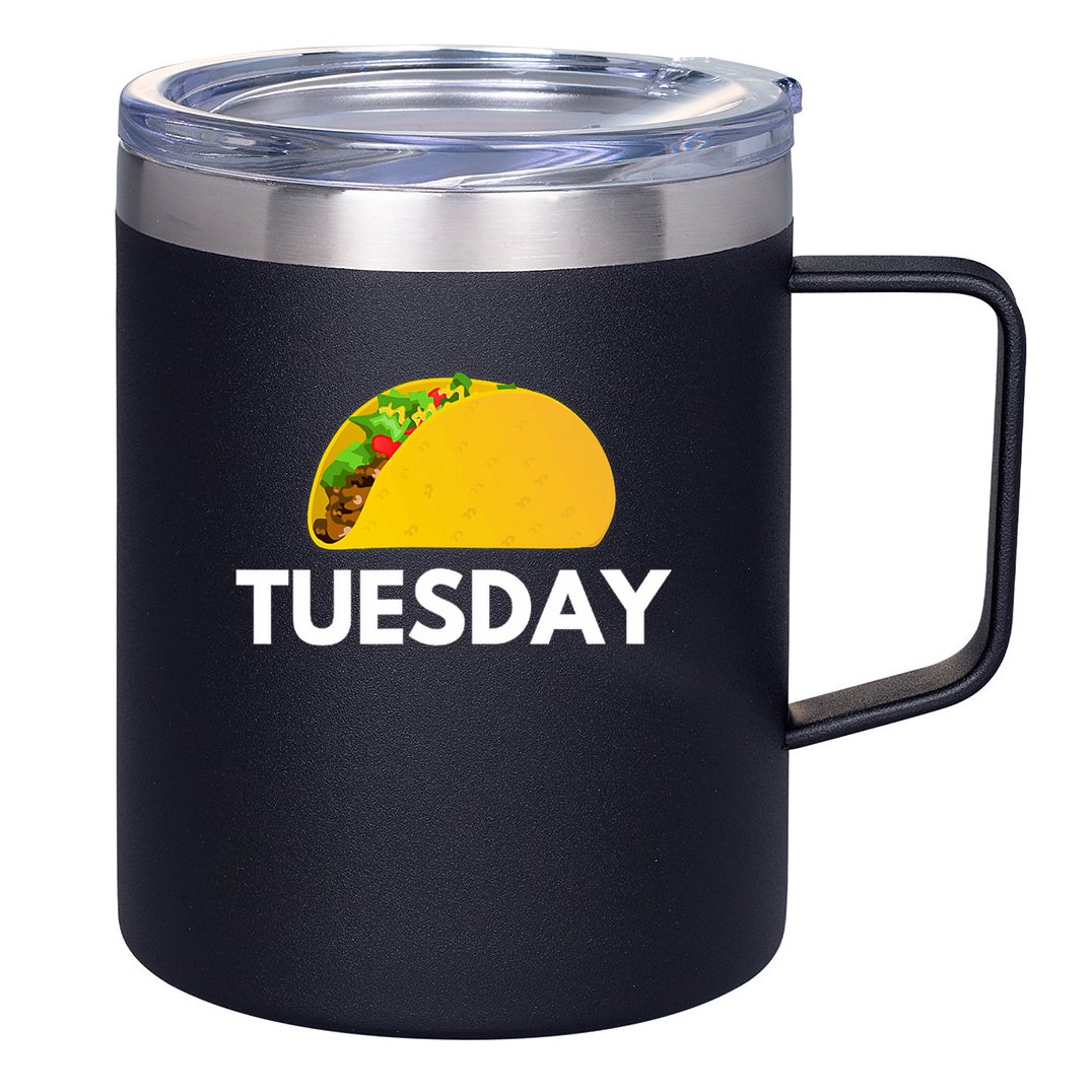 Taco Tuesday 12oz Stainless Steel Coffee Mug