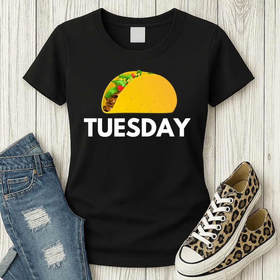 Taco Tuesday Womens T-Shirt