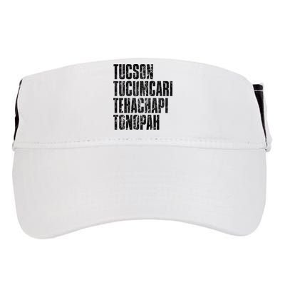 Tucson Tucumcari Tehachapi Tonapah Tourist Adult Drive Performance Visor
