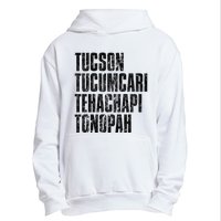 Tucson Tucumcari Tehachapi Tonapah Tourist Urban Pullover Hoodie