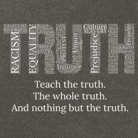Teach The Truth The Whole Truth And Nothing But The Truth Cool Gift Cotton Canvas Backpack
