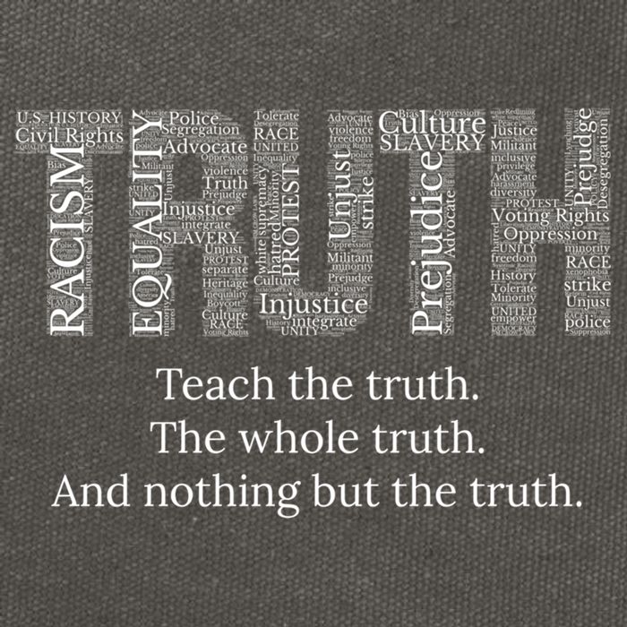 Teach The Truth The Whole Truth And Nothing But The Truth Cool Gift Cotton Canvas Backpack