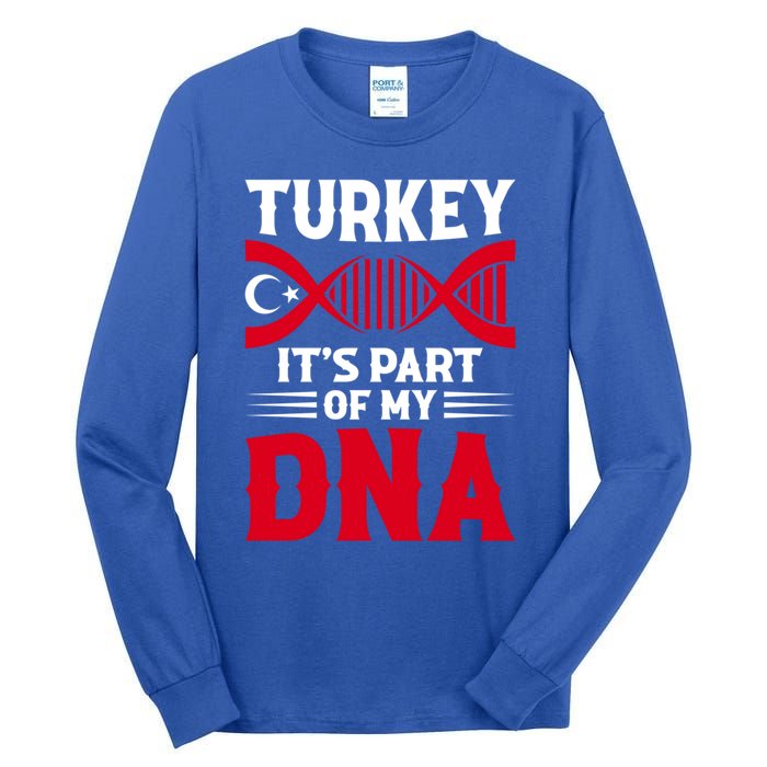 TüRkiye Turkey Turkiye Turkish Flag Funny Gift Tall Long Sleeve T-Shirt