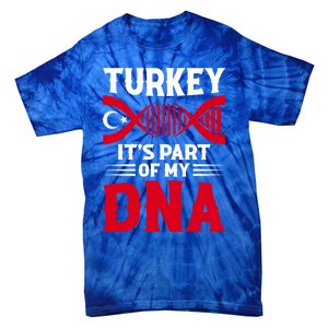 TüRkiye Turkey Turkiye Turkish Flag Funny Gift Tie-Dye T-Shirt