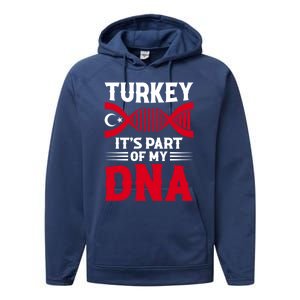 TüRkiye Turkey Turkiye Turkish Flag Funny Gift Performance Fleece Hoodie