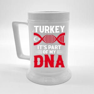 TüRkiye Turkey Turkiye Turkish Flag Funny Gift Beer Stein