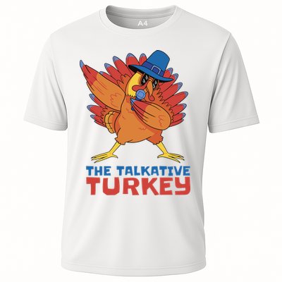 The Talkative Turkey Funny Thanksgiving Performance Shirt