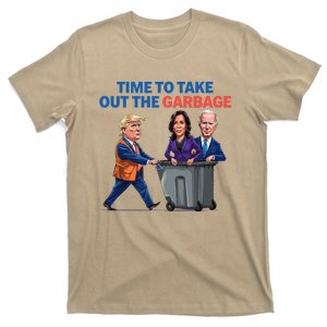 Time To Take Out The Garbage Funny Garbage For Trump 2024 T-Shirt