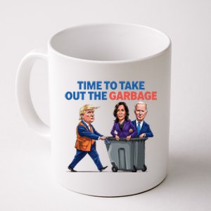 Time To Take Out The Garbage Funny Garbage For Trump 2024 Coffee Mug