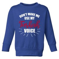 TüRkiye Turkey Turkiye Turkish Flag Gift Toddler Sweatshirt