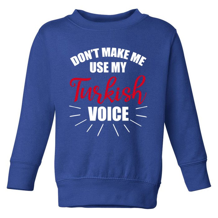 TüRkiye Turkey Turkiye Turkish Flag Gift Toddler Sweatshirt