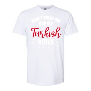 TüRkiye Turkey Turkiye Turkish Flag Gift Softstyle CVC T-Shirt