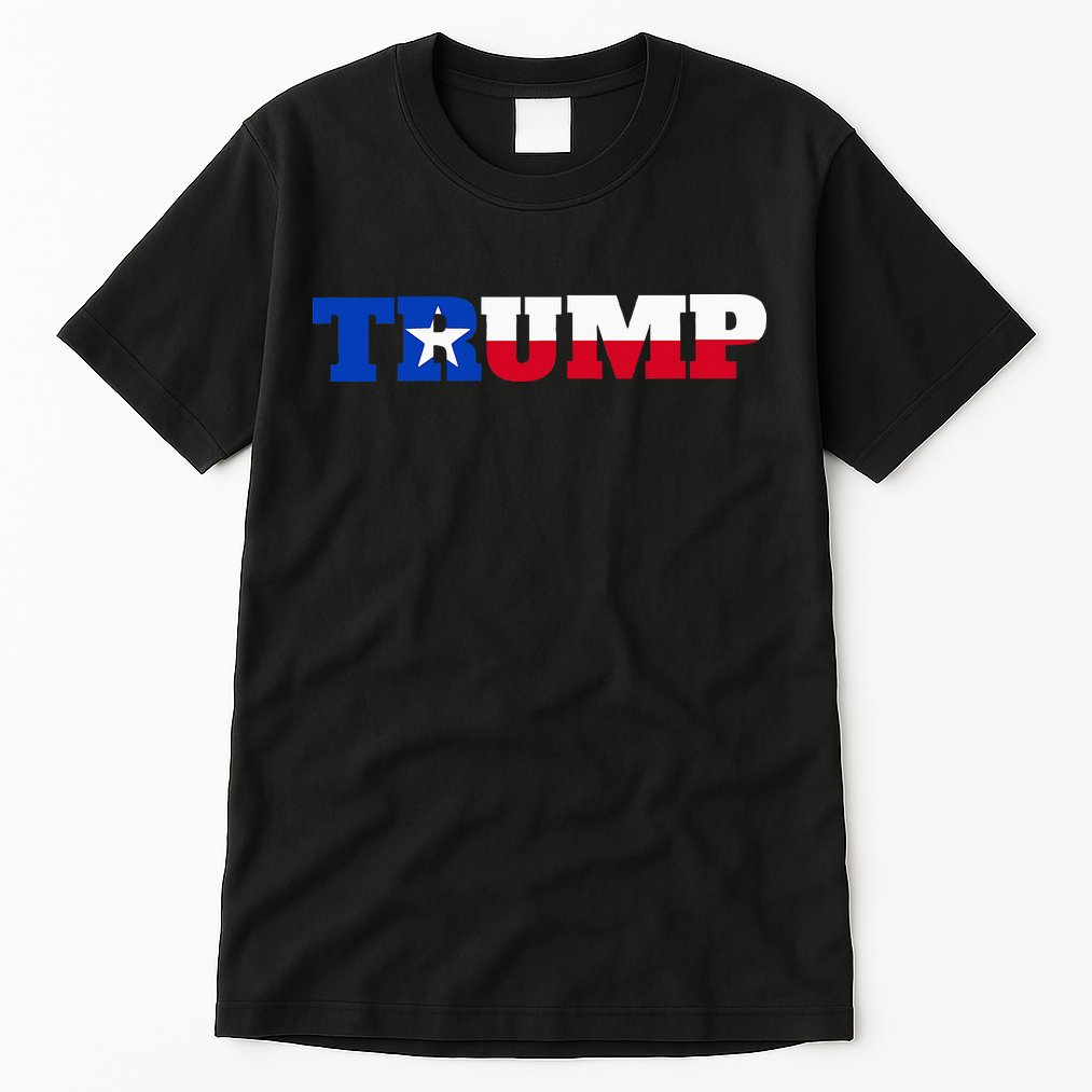 Texas Trump Texans For Trump Tall T-Shirt