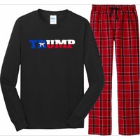 Texas Trump Texans For Trump Long Sleeve Pajama Set