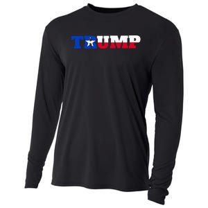 Texas Trump Texans For Trump Cooling Performance Long Sleeve Crew